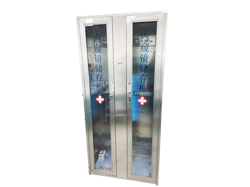 不锈钢双门内镜储存柜